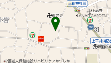 天理教上平井分教会の地図画像