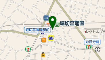 いわさきクリーニングの地図画像