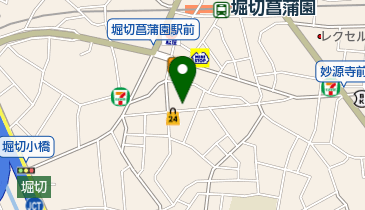 吉田クリーニング店の地図画像