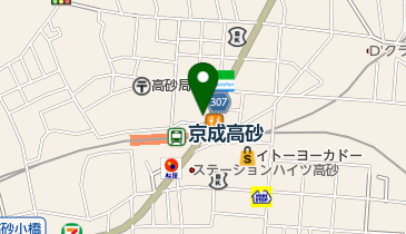 シューズショップイワサキの地図画像