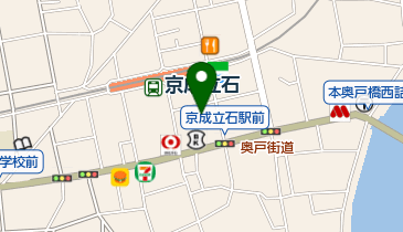 立石仲見世共盛会の地図画像