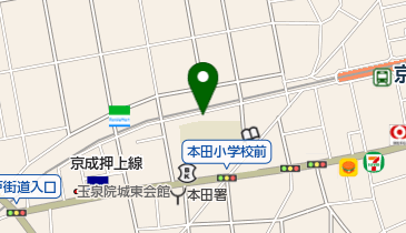 東京都教職員組合 葛飾支部の地図画像