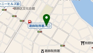 東京土建一般労働組合 葛飾支部の地図画像