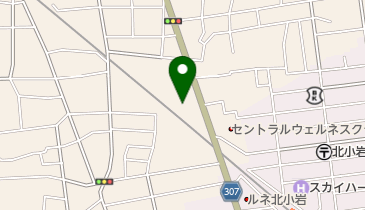 アザレ化粧品の地図画像