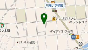 大東流合気柔術本部真武館の地図画像