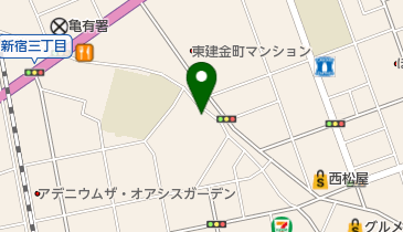 新宿交通公園の地図画像