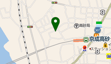 葛飾区 高砂児童館の地図画像