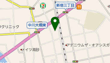 葛飾区 南新宿児童館の地図画像