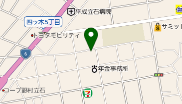 カケン自動車株式会社の地図画像