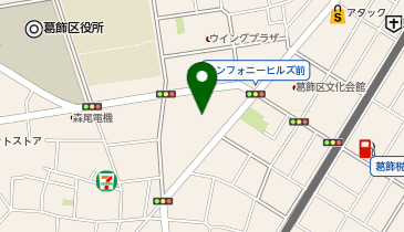 貞巌寺の地図画像
