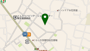 ウェルピアかつしかの地図画像