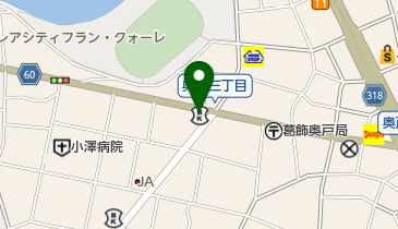 青和信用組合 奥戸支店の地図画像
