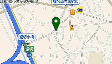 徳田ふとん店の地図画像