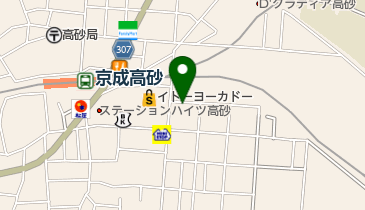 タカサゴスポーツの地図画像