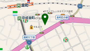 マイダス金町店の地図画像