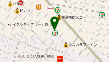 ちよだ鮨 ルミエール店の地図画像