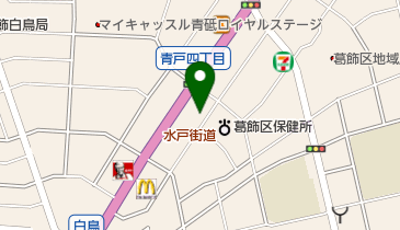 櫛田水道工業所の地図画像