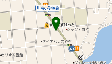 有馬接骨院の地図画像