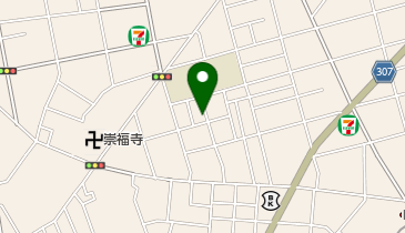 住吉小学校前接骨院の地図画像