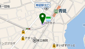 青砥動物病院の地図画像