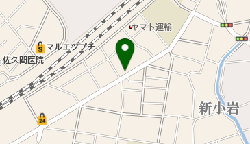 仲野どうぶつ病院の地図画像