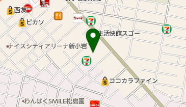 カトリ美容院の地図画像