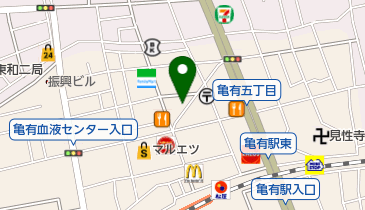 サロンド・アクールの地図画像