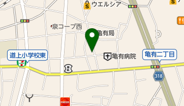 シェイプ亀有店・堀切店の地図画像