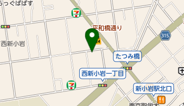 NUTS美容室の地図画像