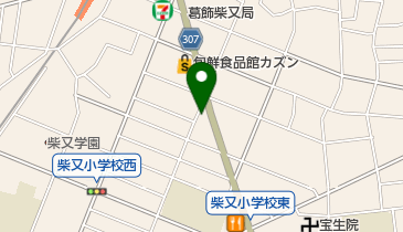 ひので美容室の地図画像