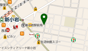 ビューティサロンビビの地図画像