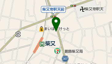 美容室ノアの地図画像