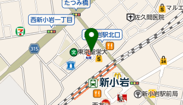 ヘアーシオンの地図画像