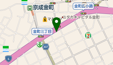 ポリッシュ・ヘアーメイク金町店の地図画像