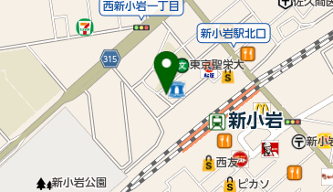 ヘアーラバーの地図画像