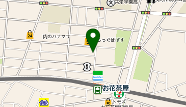 ロペ美容室の地図画像