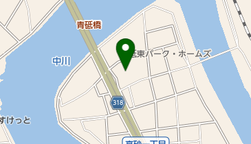 一晃挽抜工芸の地図画像