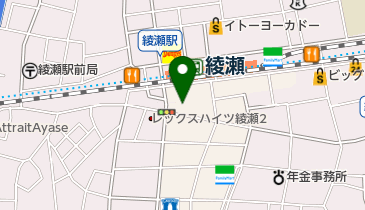あやせ薬局 第一支店の地図画像