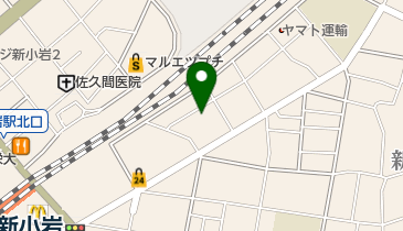 エレベール洋装店の地図画像