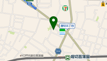 富士の湯の地図画像