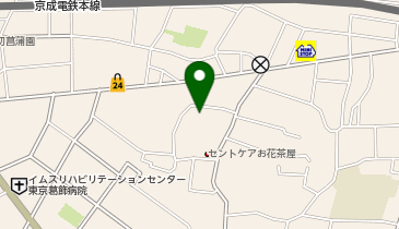 富士の湯の地図画像