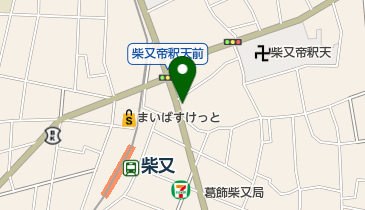 綿小町 柴又店の地図画像