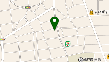 フレンド理容店の地図画像