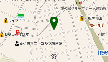 ヘアーサロンサトウの地図画像