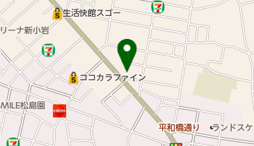 理容岸の地図画像