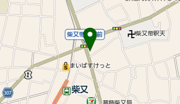 株式会社船橋屋 柴又店の地図画像