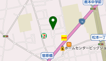 新見建材の地図画像