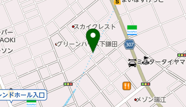 ささだ治療院の地図画像