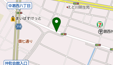 カーテンプラザクリエイトの地図画像