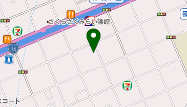 有限会社野辺運輸の地図画像